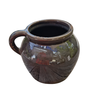 Blumenkrug /Vase Dunkelgrau Blumenkrug /Vase Dunkelgrau