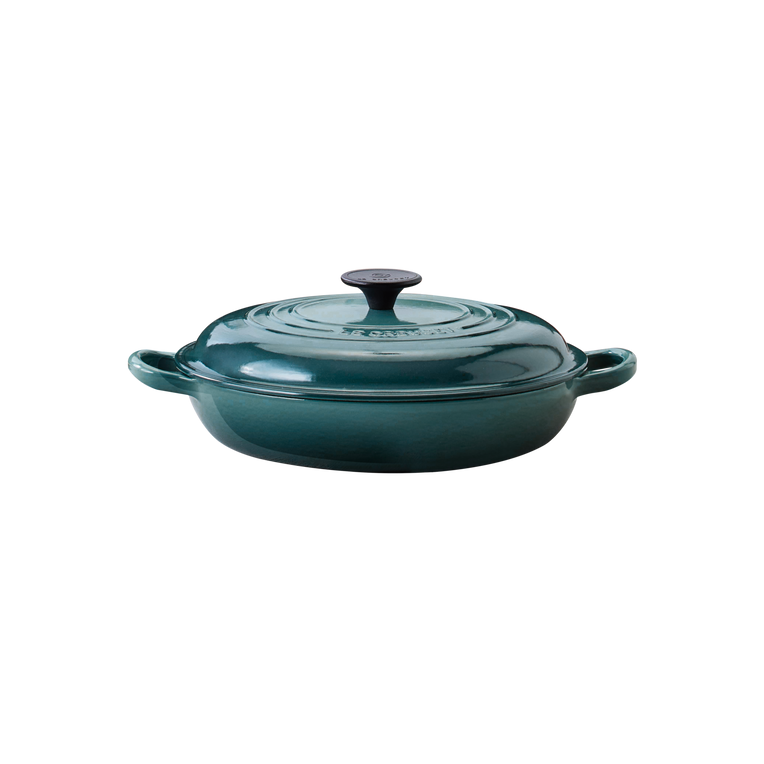 Le Creuset Gourmet Profitopf Tradition, rund 26 cm Ocean