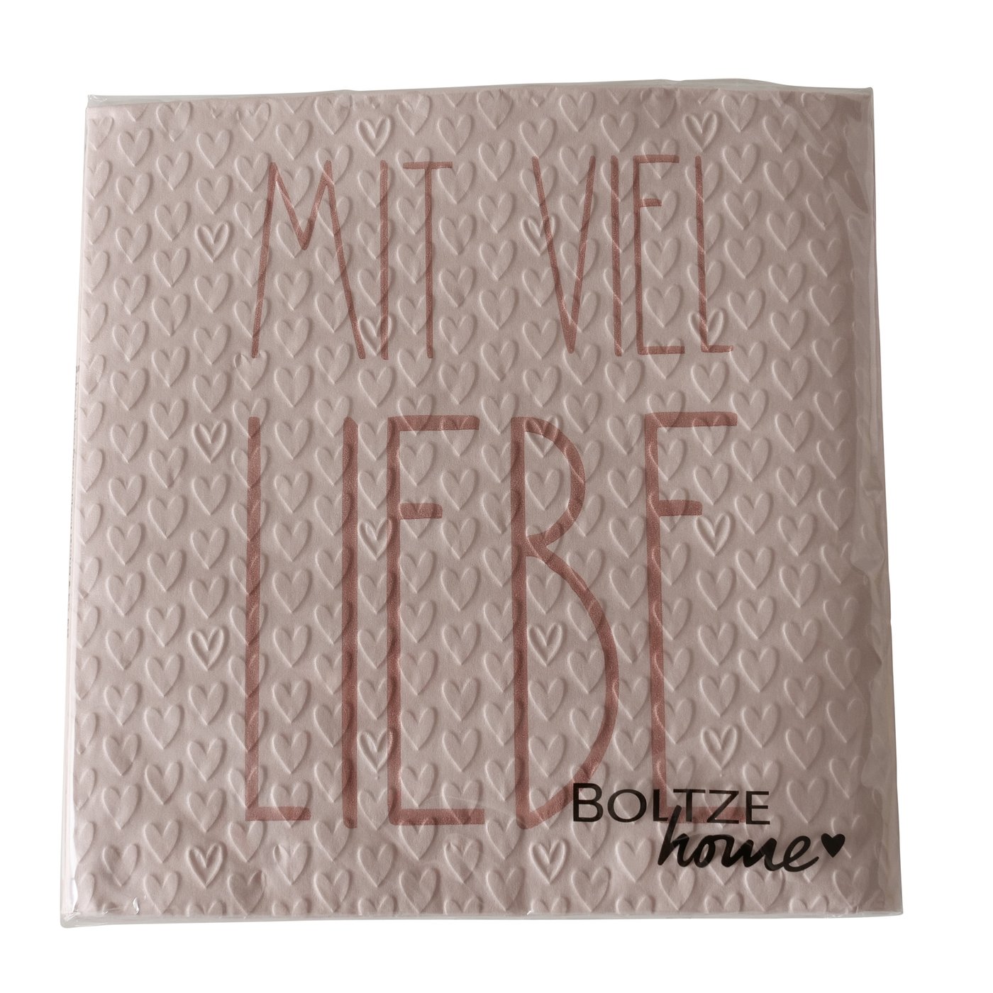 Papierservietten Herzensmensch / Mit viel Liebe Papierservietten Herzensmensch / Mit viel Liebe