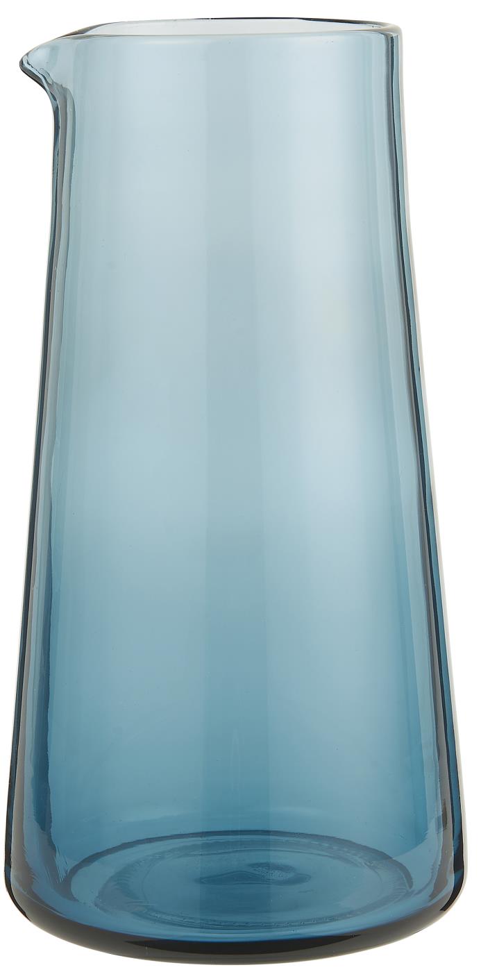 ibLaursen Glaskaraffe, blau