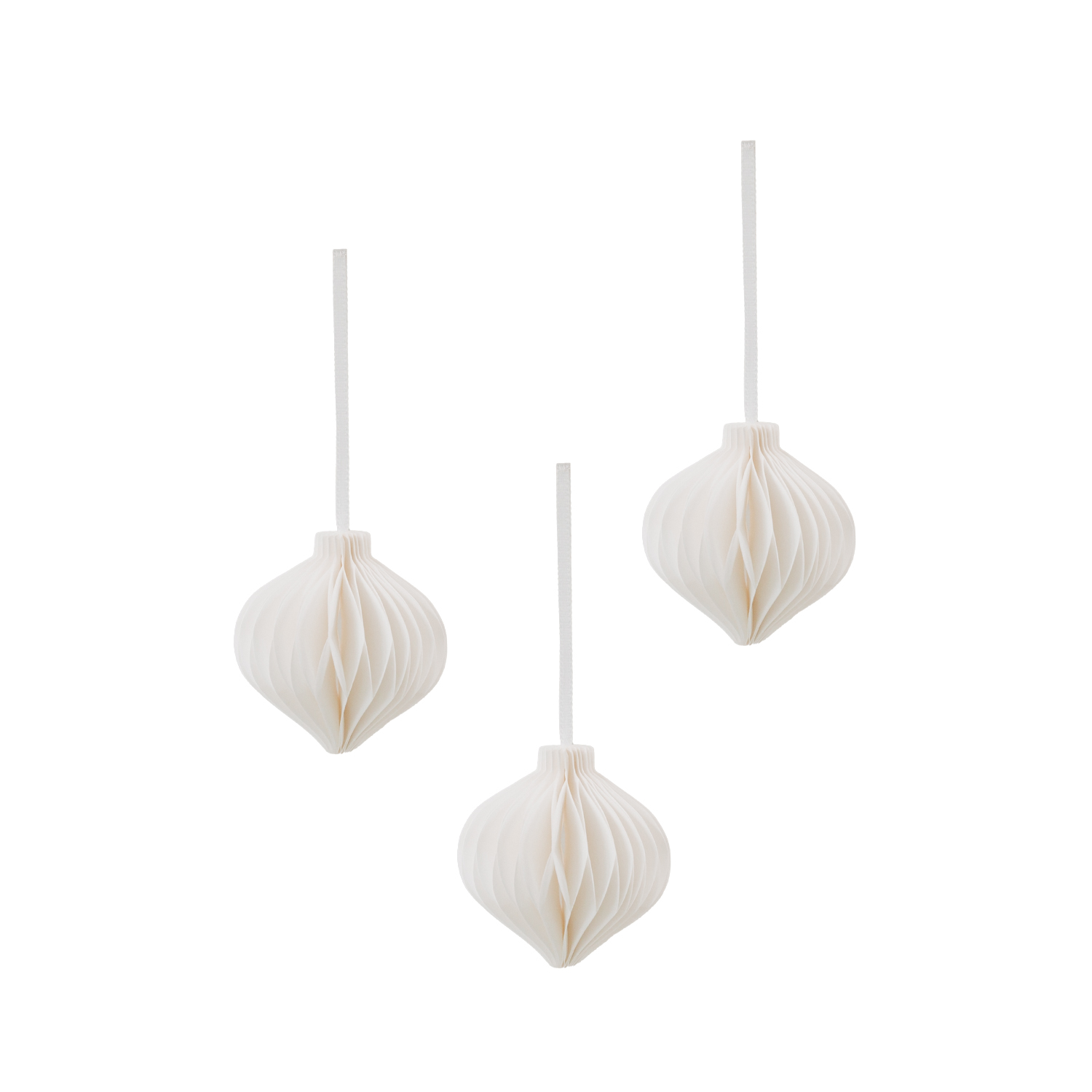 Papieranhänger Natur, 3er Set