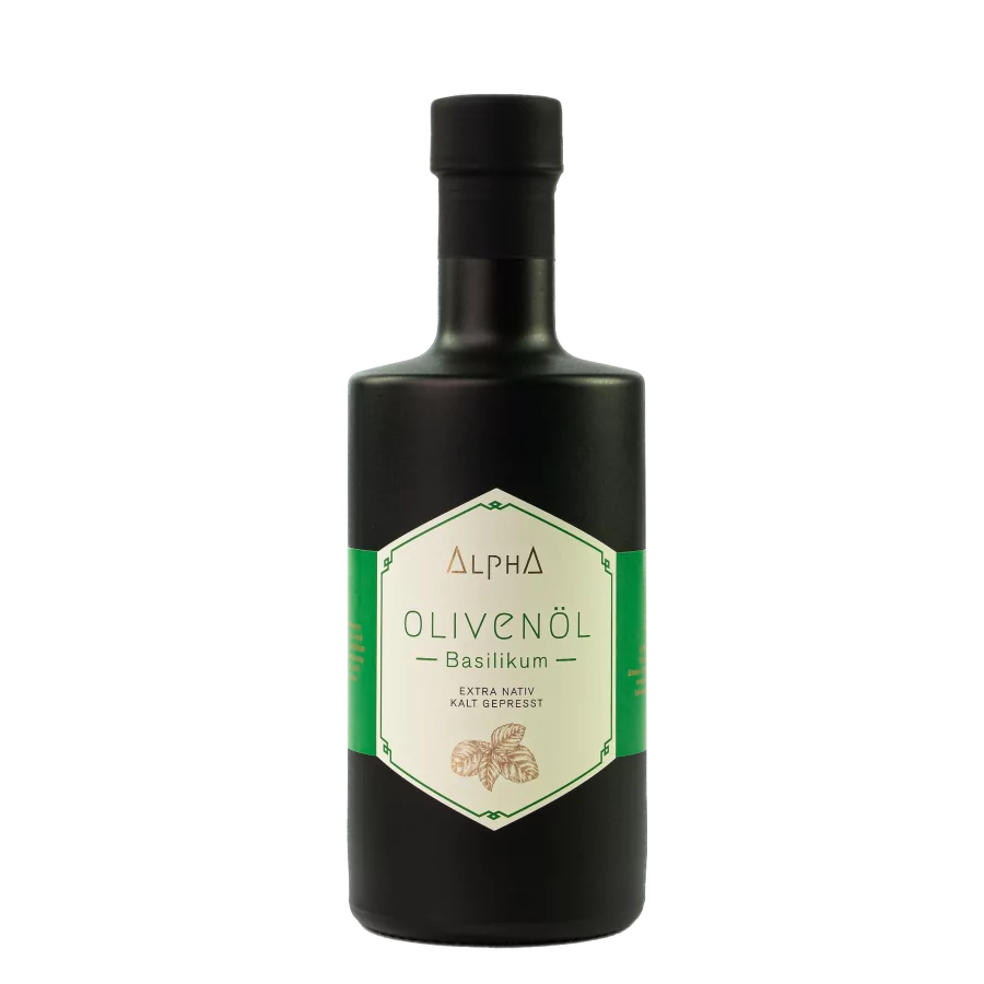 Olivenöl Basilikum 200 ml 