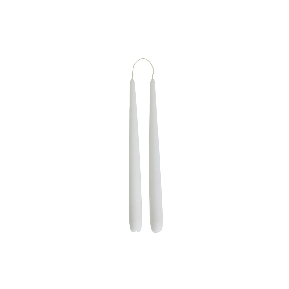 2 Fukai Kerzen medium, white 2 Fukai Kerzen medium, white