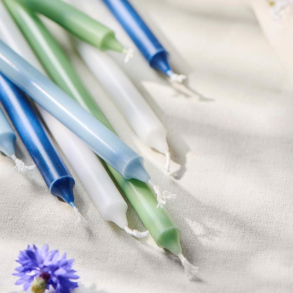 dünne hohe Kerzen, 7 Stck. dünne hohe Kerzen, 7 Stck.