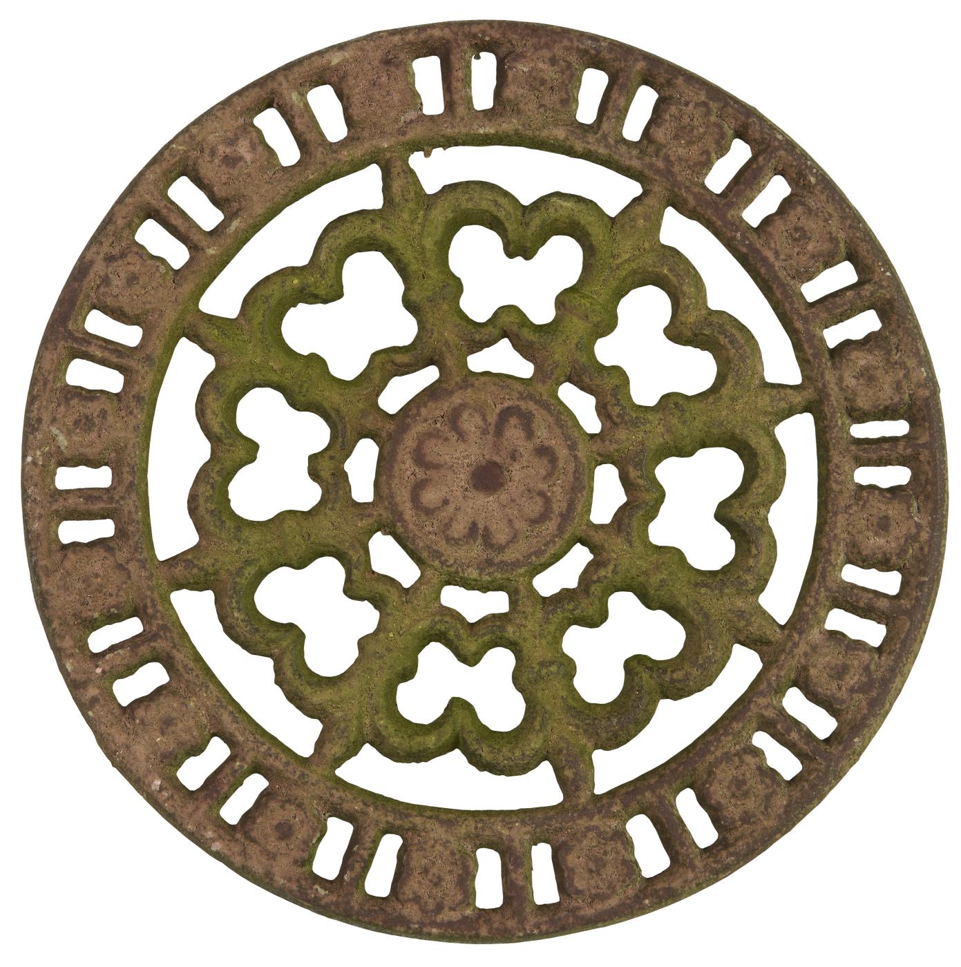 Untersetzer aus Eisen, 2 Versionen Untersetzer aus Eisen, 2 Versionen