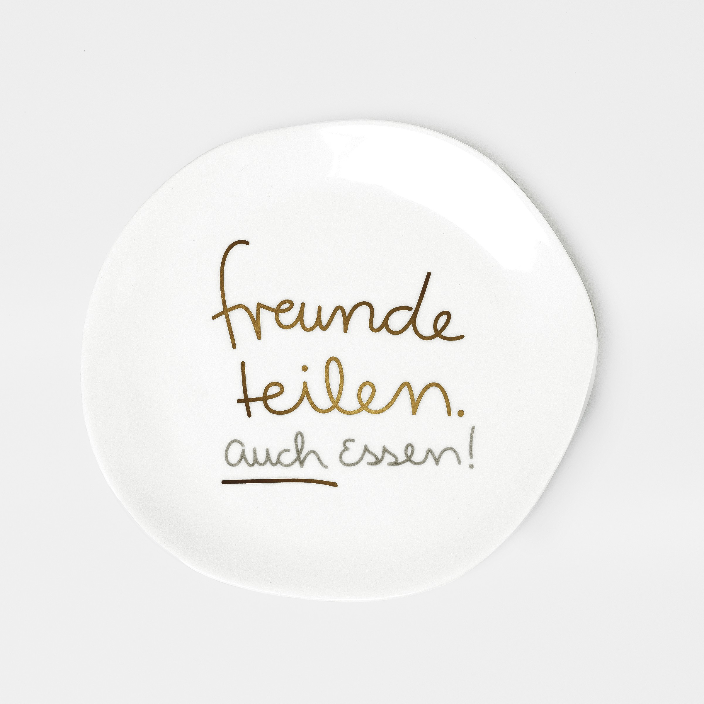 Räder Teller Mix & Match "Freunde teilen - auch Essen"