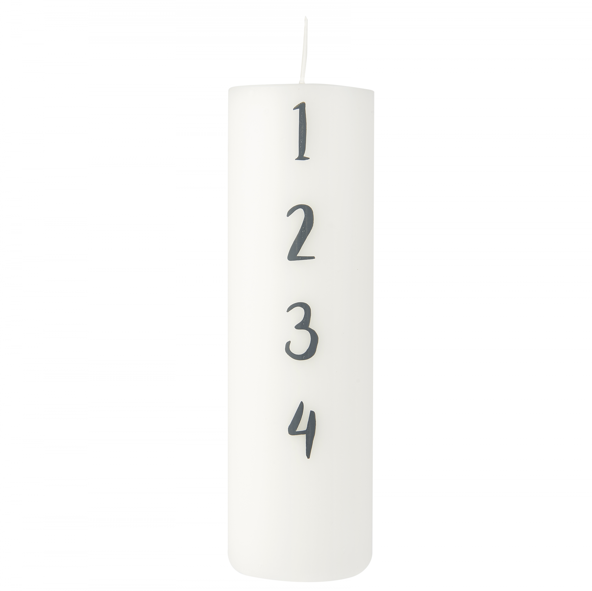 Adventskerze Mit Zahlen 1 24